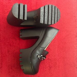 Elegant Black Women's Platform Shoes